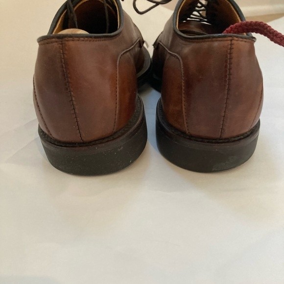 Allen Edmonds Bergland Mens Brown Cap Toe Rubber Sole Shoes Sz. 9A main image 9